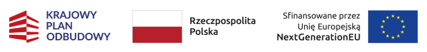 Krajowy Plan Odbudowy. Rzeczpospolita Polska. Sfinansowane przez Unię Europejską NextGenerationEU